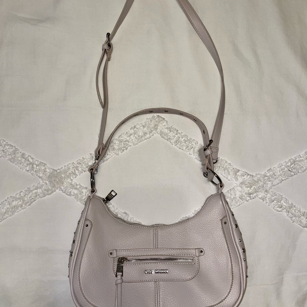 Steve Madden Cream Shoulder Bag